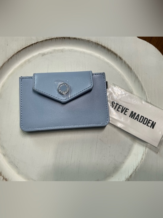 Steve Madden Handbags - Steve Madden Pastel Blue Card Holder